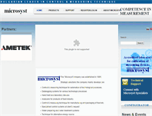 Tablet Screenshot of microsyst.net
